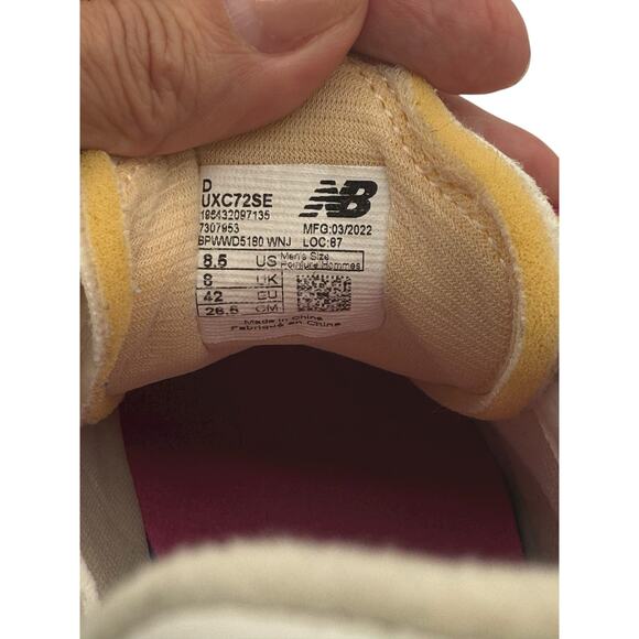 New Balance x STAUD XC-72 Sneakers Blue Valiant Poppy Men US 8.5 Women US 10 - Picture 6 of 11